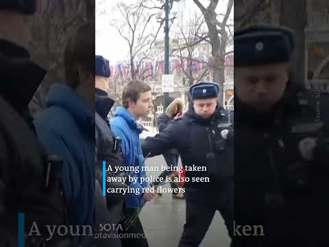 Reporters arrested at Moscow protest | DW News  #russia #news #protest