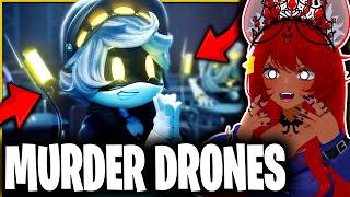 I NEED IT !! | MURDER DRONES Fitting In at School Reaction