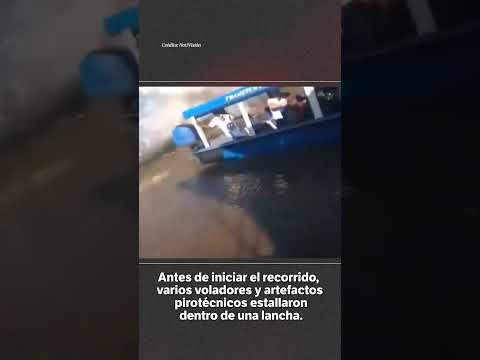 Emergencia en Puerto Berrío por explosión de pólvora en una lancha | El Espectador