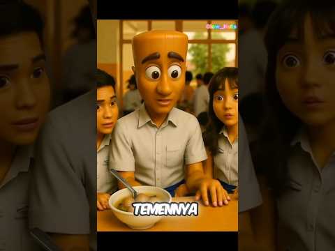 Tung Tung Mulutnya Hilang Gara Gara Ngegosip!!! #tungtungsahur #shorts #animasi #viral #filmpendek