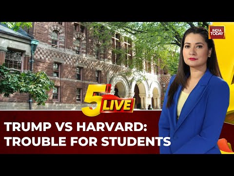 5ive Live with Pooja Shali: Trump admin revokes Harvard's right to enroll international students