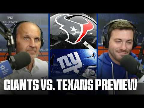 Giants vs. Texans Preview | Big Blue Kickoff Live | New York Giants
