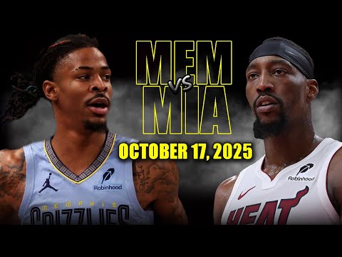 Miami Heat vs Memphis Grizzlies Full Game Highlights - October 17, 2025 | NBA Preseason
