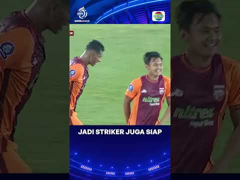 Teguh! Meski bukan posisi aslinya, Komang Teguh siap kalo harus jadi striker dan cetak gol #shorts