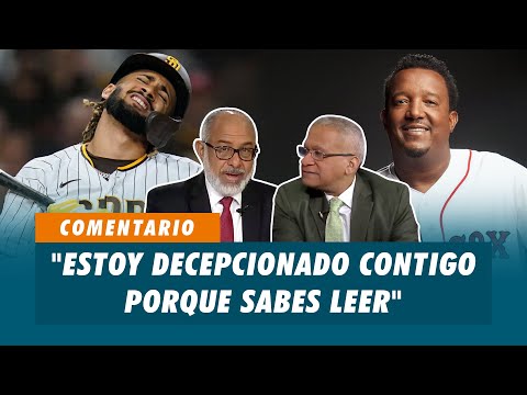 "Estoy Decepcionado contigo porque sabes leer", Pedro Martínez a Fernado Tatis Jr. | Matinal