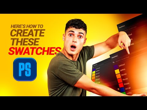 The Secret to Showing Color Codes in Photoshop Swatches Panel!