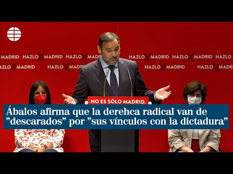 Ábalos dice que la derecha radical en España van de “descarados” por sus vínculos con la dictadura