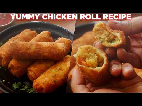 The BEST Crispy Chicken Rolls | Easy Kid-Friendly Recipe!