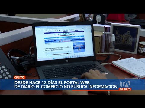 Trabajadores del diario El Comercio suspendieron labores por segunda vez en el año