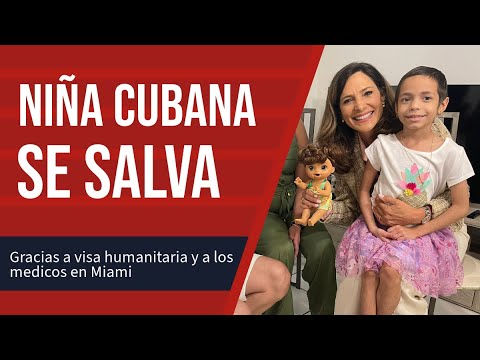 Buenas Noticias: Niña cubana que llegó a Miami para tratar un cáncer está curada