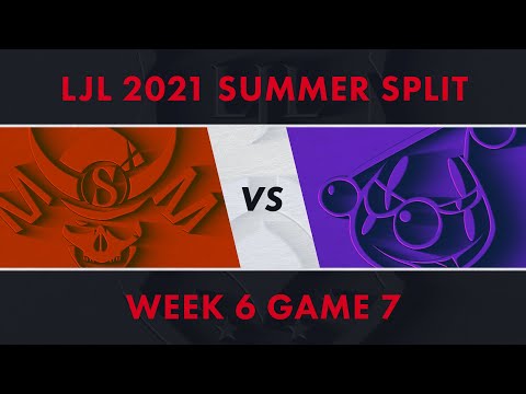 SG vs RJ｜LJL 2021 Summer Split Week 6 Game 7