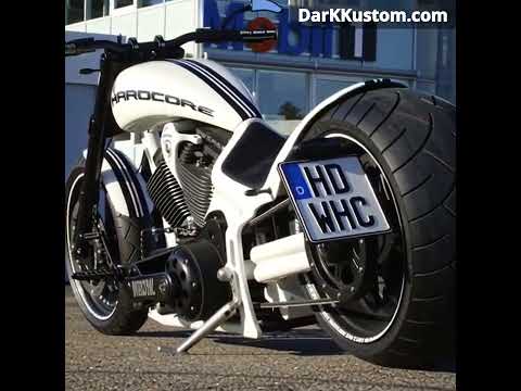 😈 Dragstyle custom bike ‘Vendetta’ by Walz Hardcore Cycles