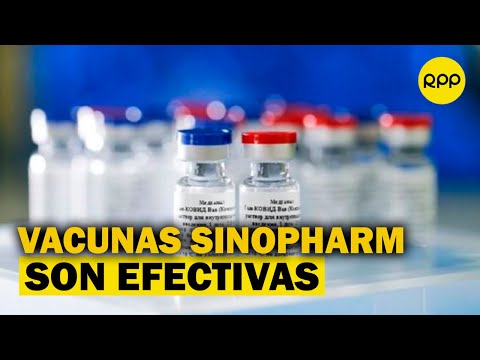 Dos vacunas de Sinopharm contra el COVID-19 son efectivas, señala estudio