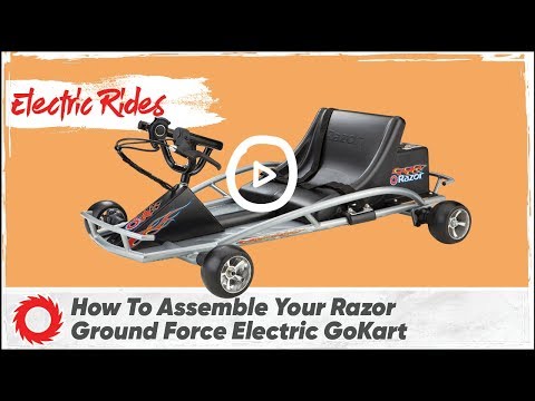 How to Assemble the Razor Ground Force Electric Go Kart