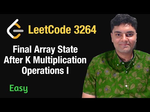Final Array State After K Multiplication Operations I - Leetcode 3264 - Python