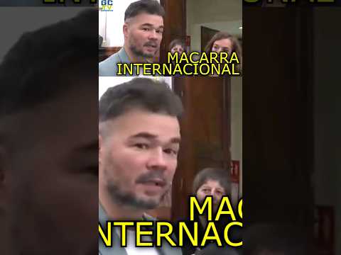 Roban a los pobres para dárselo a los ricos Gabriel Rufián por la medalla de Ayuso a Milei