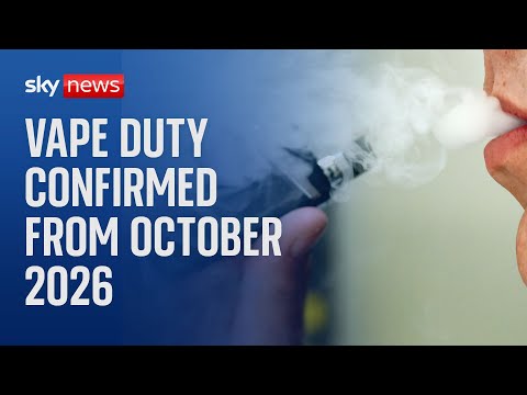 New tax on vapes announced in Budget