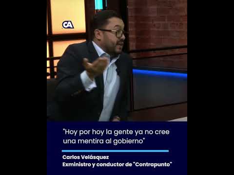 Carlos Velásquez: Hay una ministra que añoraba el hueso