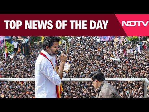 TVK Rally Stampede | Actor Vijay's First Appearance After Stampede | Top News Of September 30, 2025