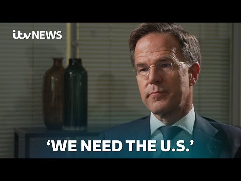'We need the US to end the war': NATO chief on Ukraine | ITV News