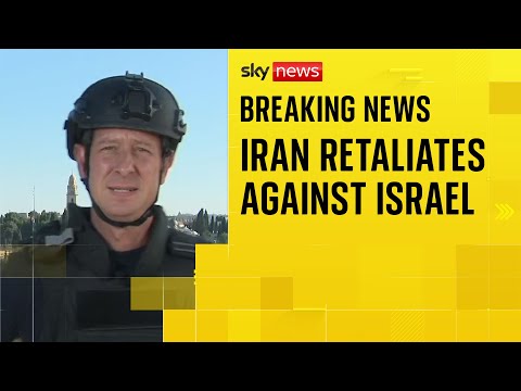 Air raid sirens sound as IDF says Iran has launched retaliatory strikes