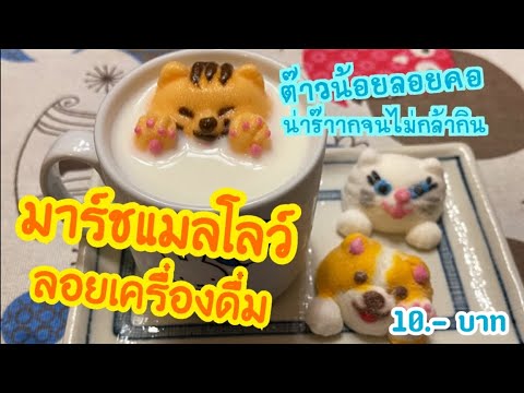 มาร์ชแมลโลว์-น้องแมวลอยคอ-:-ขน มาร์ชแมลโลว์-น้องแมวลอยคอ-:-ขน