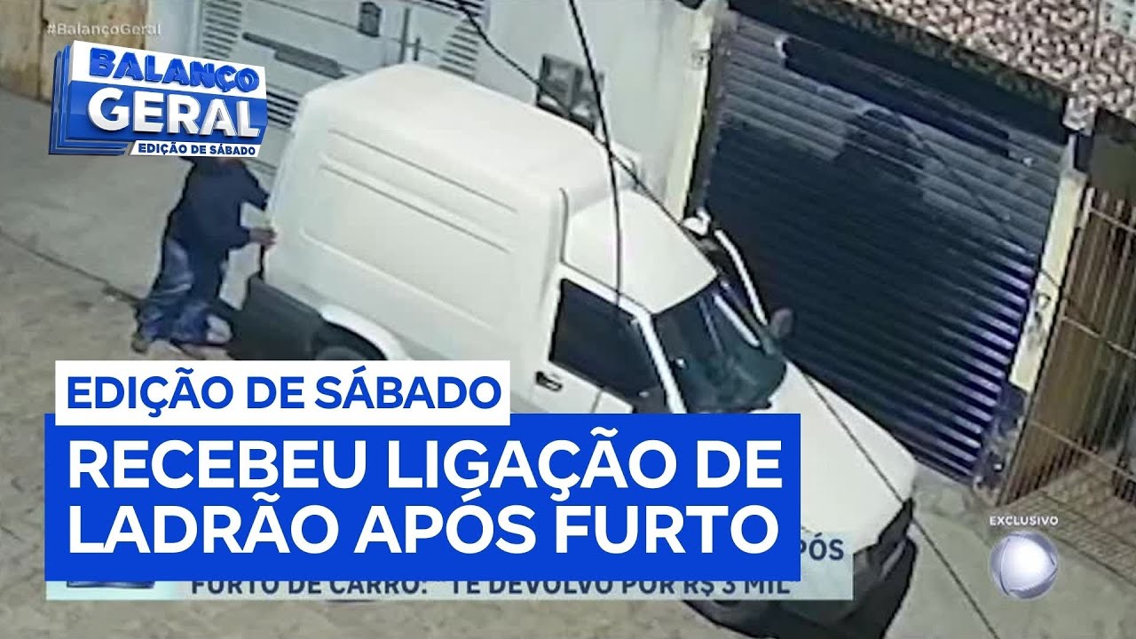 Entregador tem carro roubado e ainda recebe pedido de resgate do veículo