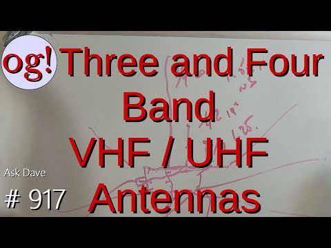 Three and Four Band VHF / UHF Antennas (#917)