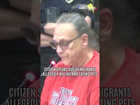 WATCH: Citizen Speaks Out on Migrants Allegedly Killing & Eating Pets