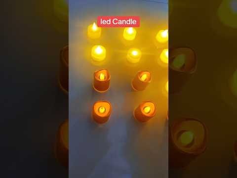 Led Candle #haulvideo #stationarycollection #schoolsupplies #explore #stationeryhaul #fypシ #haul