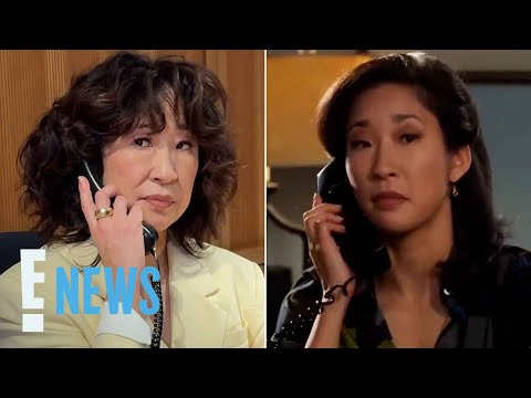 Sandra Oh Recreates Her ICONIC ‘Princess Diaries’ Phone Scene For Anne Hathaway | E! News