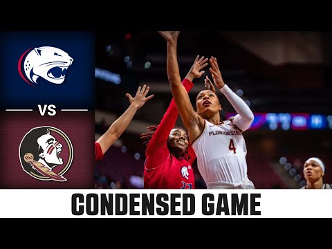 South Alabama vs. Florida State Condensed Game | 2023-24 ACC Women’s Basketball