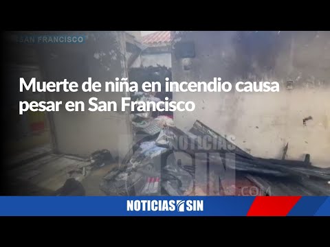 Muerte de niña en incendio causa pesar en SFM