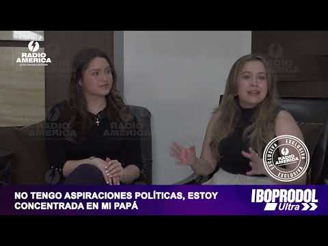 DANIELA E ISABELA HERNÁNDEZ: NO TENGO ASPIRACIONES POLÍTICAS, ESTOY CONCENTRADA EN MI PAPÁ