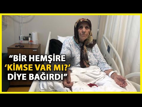 Adıyaman'da Depreme Hastanede Yakalanan 84 Yaşındaki Emine Kadıoğlu'nu Hemşire Kurtardı