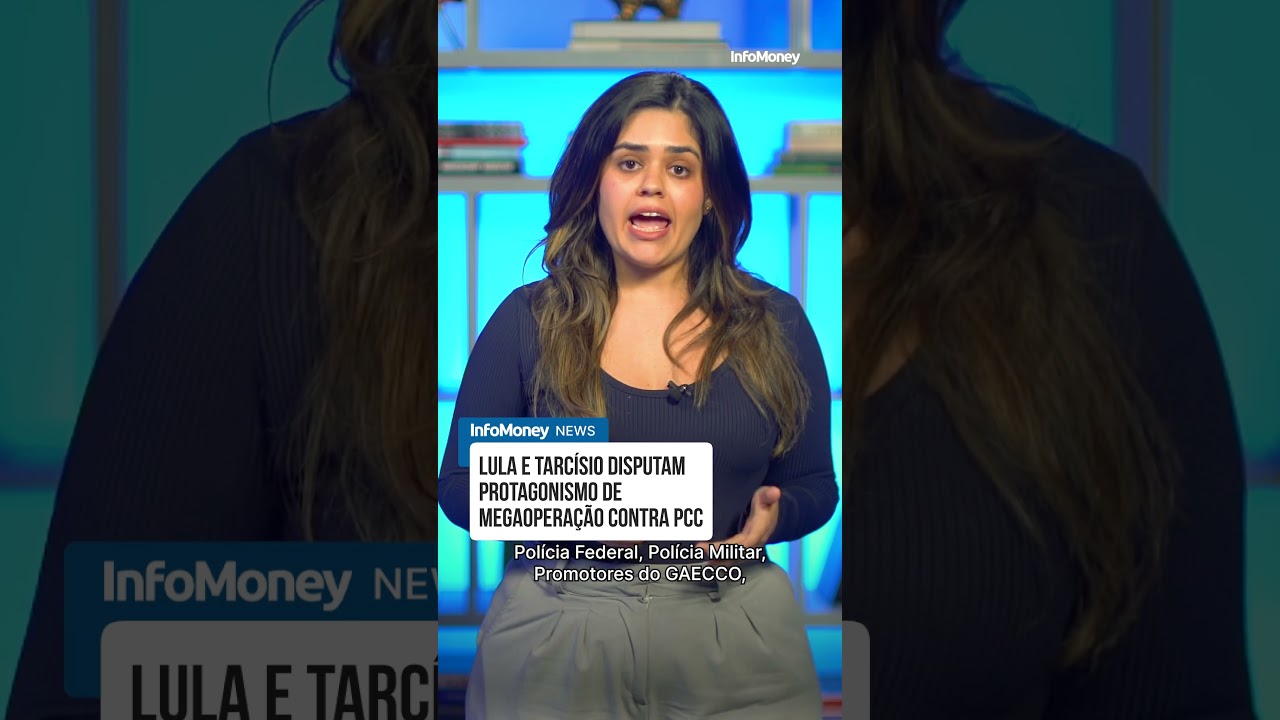 Lula e Tarcísio disputam protagonismo de megaoperação contra PCC | InfoMoney News