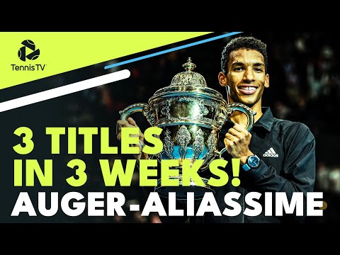 Felix Auger-Aliassime: 3 Titles In 3 Weeks! | Florence, Antwerp, Basel Highlights