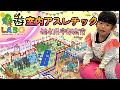 【遊LABO】室内アスレチック【栃木県宇都宮市】