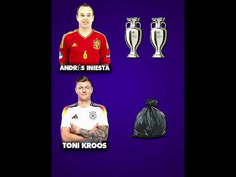iniesta 🆚 Kroos ⚽😎#football