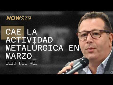 “La ACTIVIDAD METALÚRGICA está teniendo una CAÍDA del 4,2%” - Elio del Re en #DondeEstamos