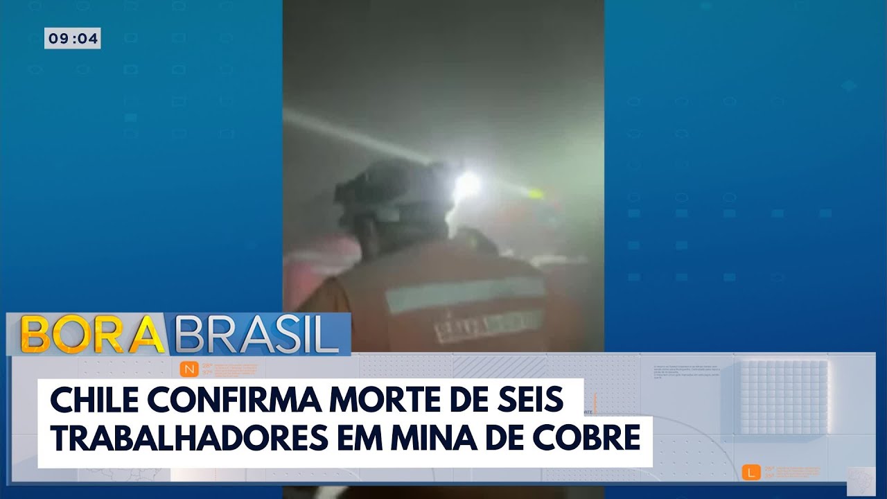 Chile confirma morte de seis pessoas em mina de cobre