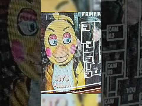 Toy Chica Es La Unica Animatronica - Creditos socksfor1 - #shorts