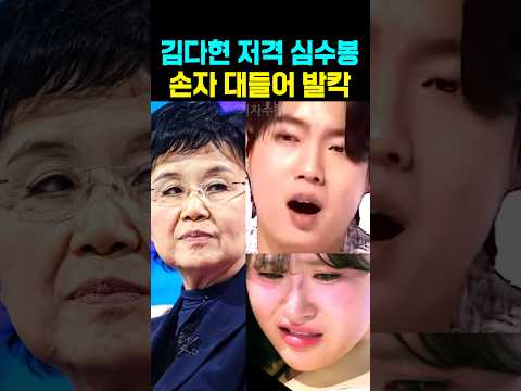 김다현 저격 심수봉 <strong>손자</strong> 대들어 발칵