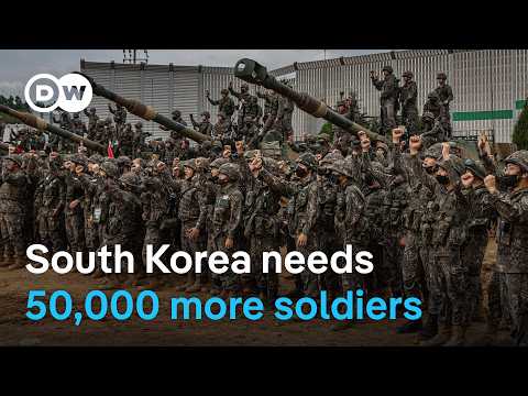 How does the worlds lowest fertility rate endanger Seoul's defence readiness? | DW News