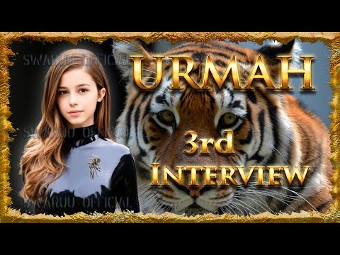 Arishah, the Urmah Tiger , 3rd Interview,  Part 1. (English) 🐯 🦁 🐈🐈🐈