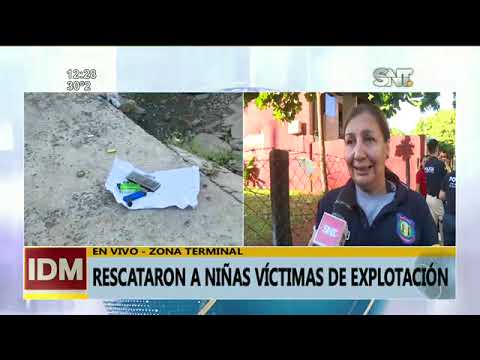 Presunto caso de trata de personas: Allanamientos en zona de la Estación de buses de Asunción