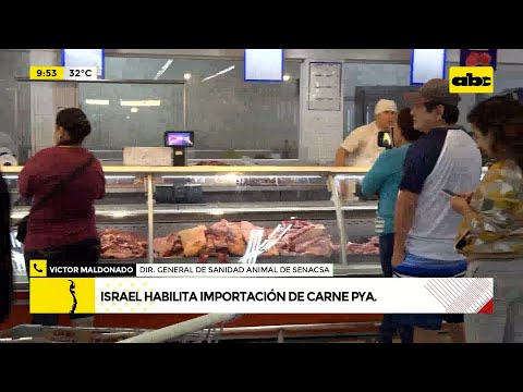 Israel habilita importación de carne paraguaya