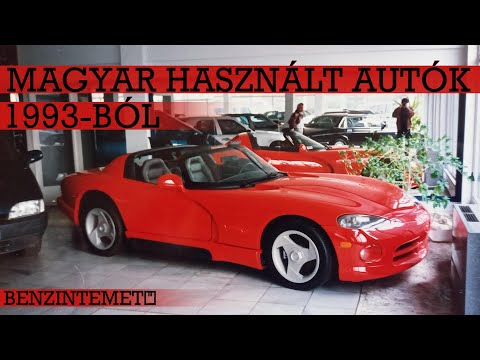 Vadnyugat a MAGYAR használt autó piacon 1993-ban