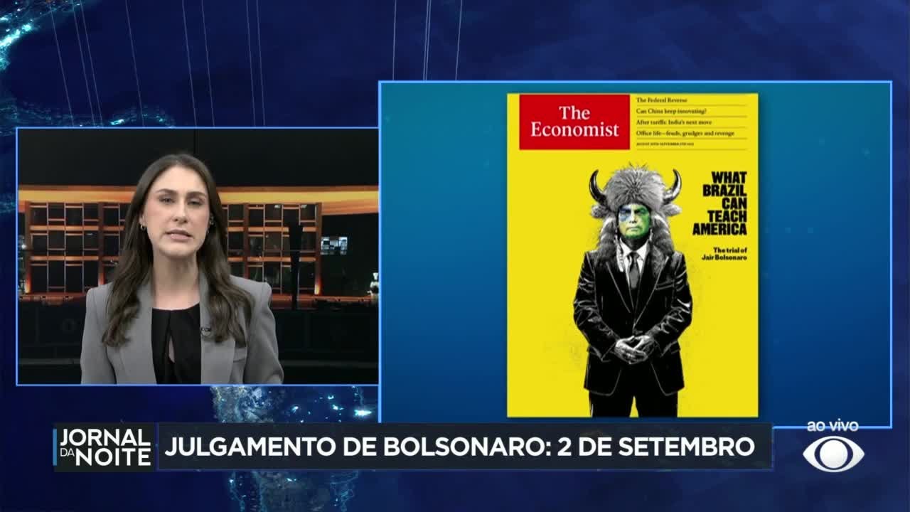 Julgamento de Bolsonaro é assunto de reportagem da revista “The Economist”