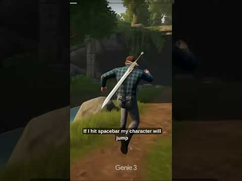 Testing Out Google Genie 3D Model